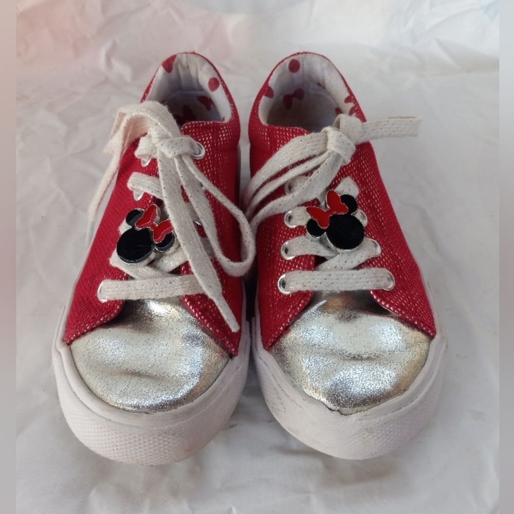 Authentic Disney Parks Limited Edition Minnie Mouse Shoes Toddler Sz 11/…